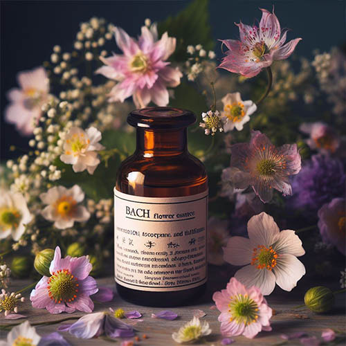 flacon Fleurs de Bach  pharmacie Derambure