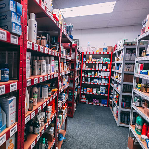 vue interieure Pharmacie Derambure