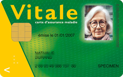 carte vitale mise à jour par la pharmacie Derambure